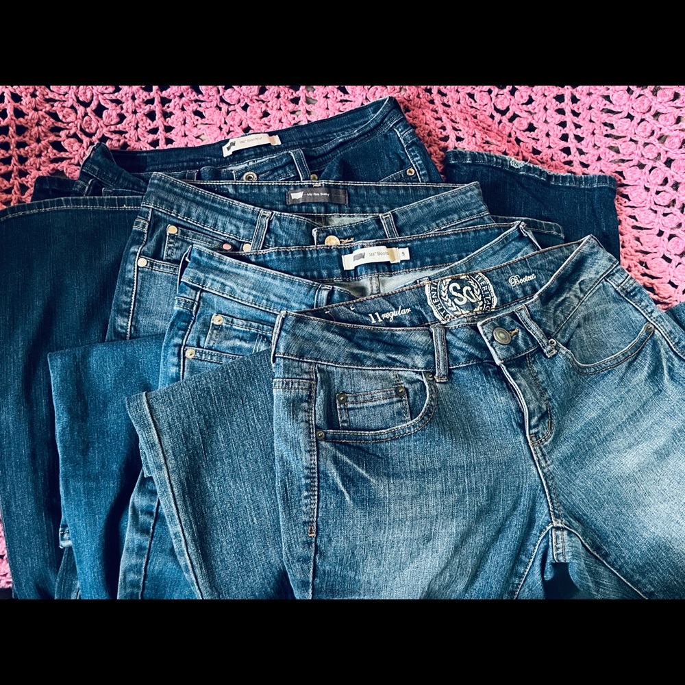 Jeans Bundle: Levi’s & SO Jeans (Levi’s 518, Levi’s MidRise Skinny, Levi’s 515)